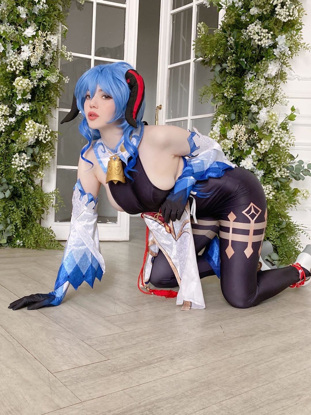 Ganyu hot cosplay by Alina Becker 10