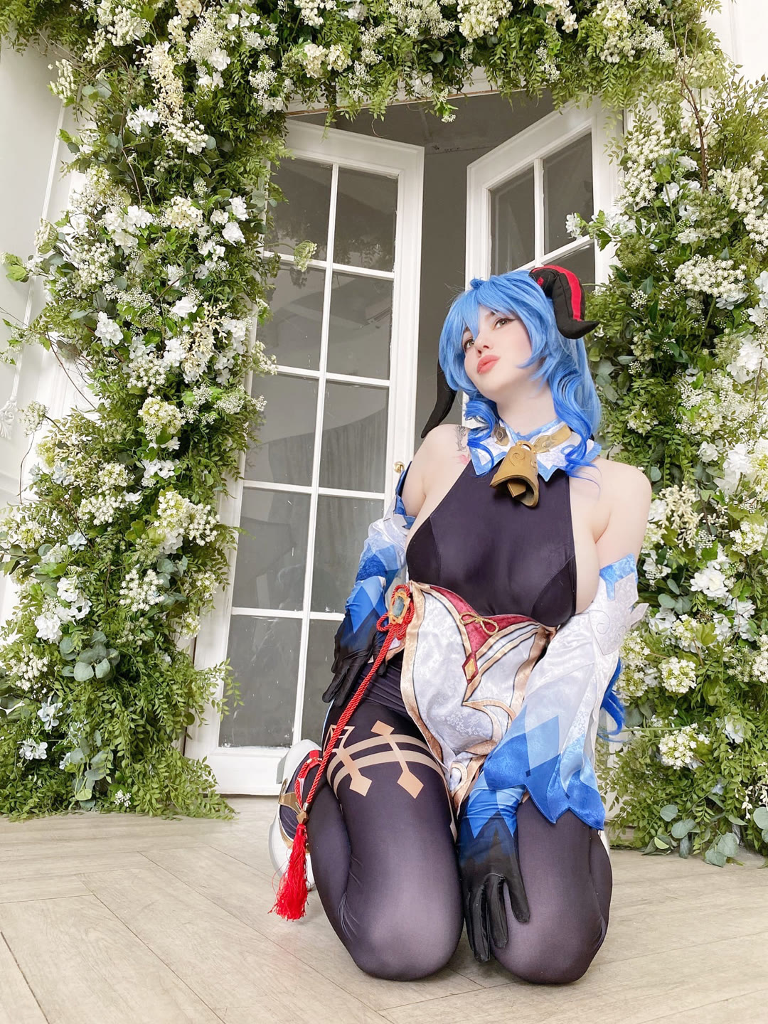Ganyu sexy cosplay gallery image 6