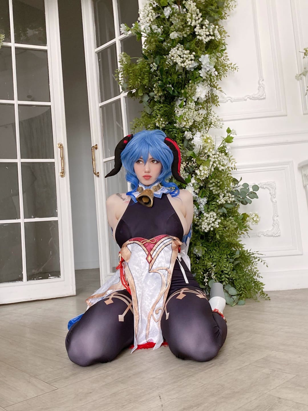 Alina Becker Ganyu hot cosplay HD photo 7