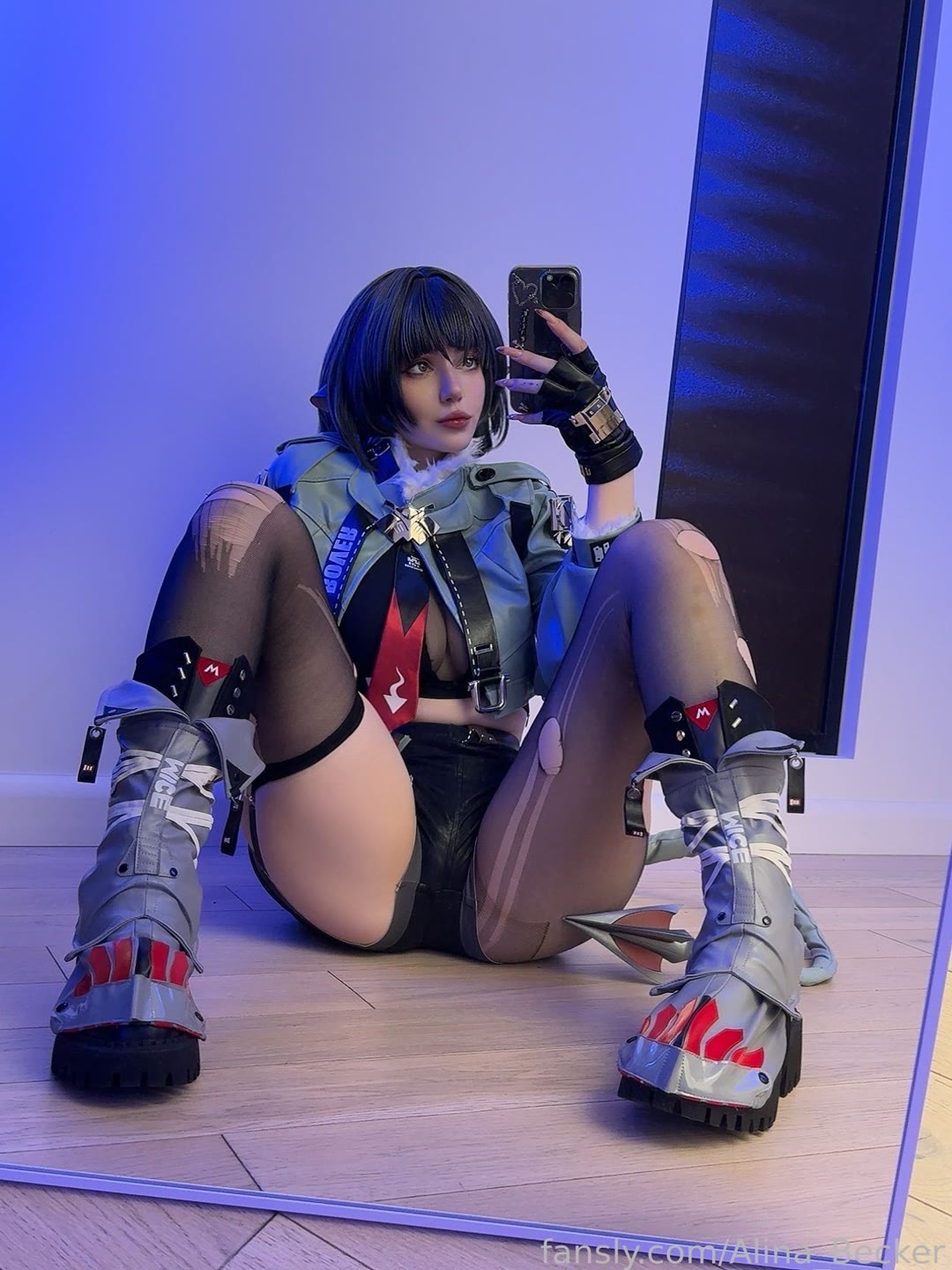 Jane Doe hot cosplay HD gallery image 16