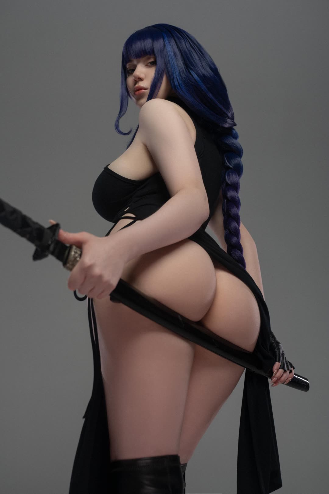 Raiden Shogun cosplay Alina Becker premium cosplay gallery 7