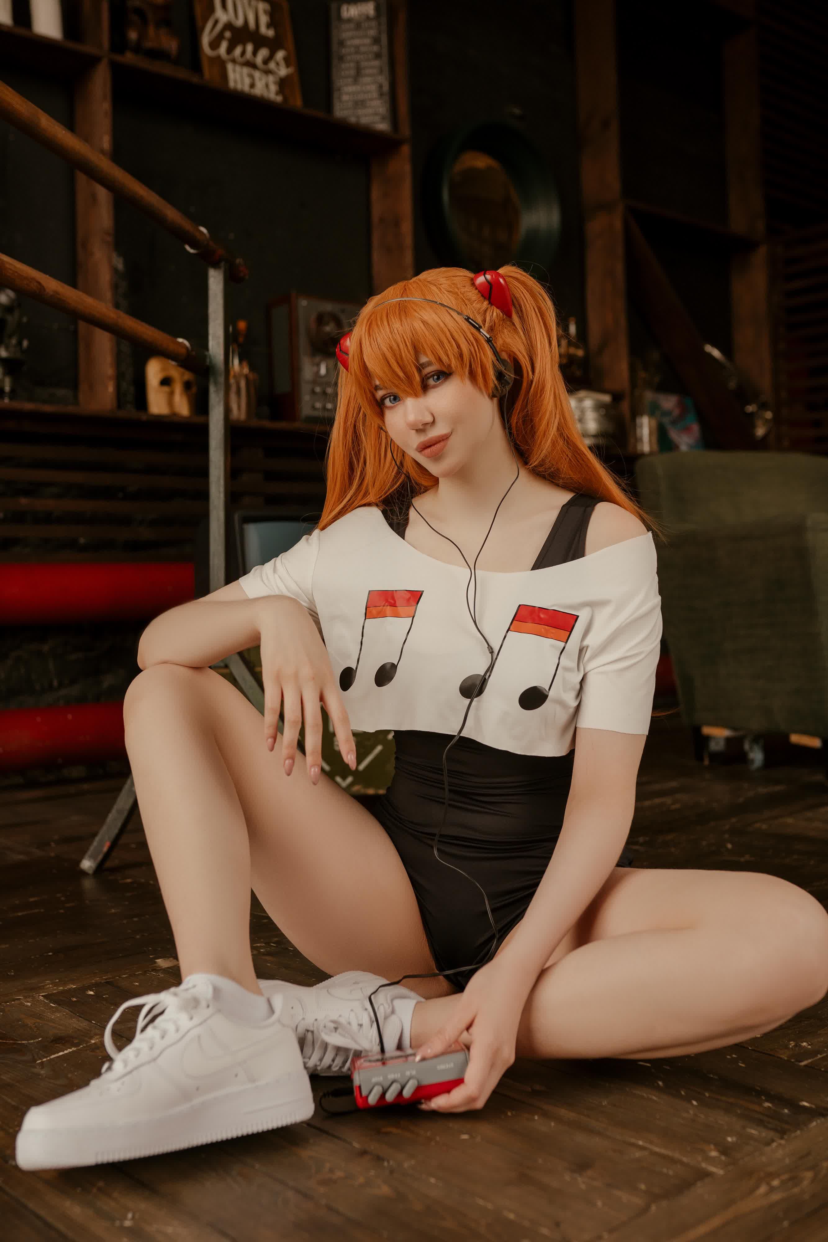 Asuka Langley Casual cosplay model HD 13