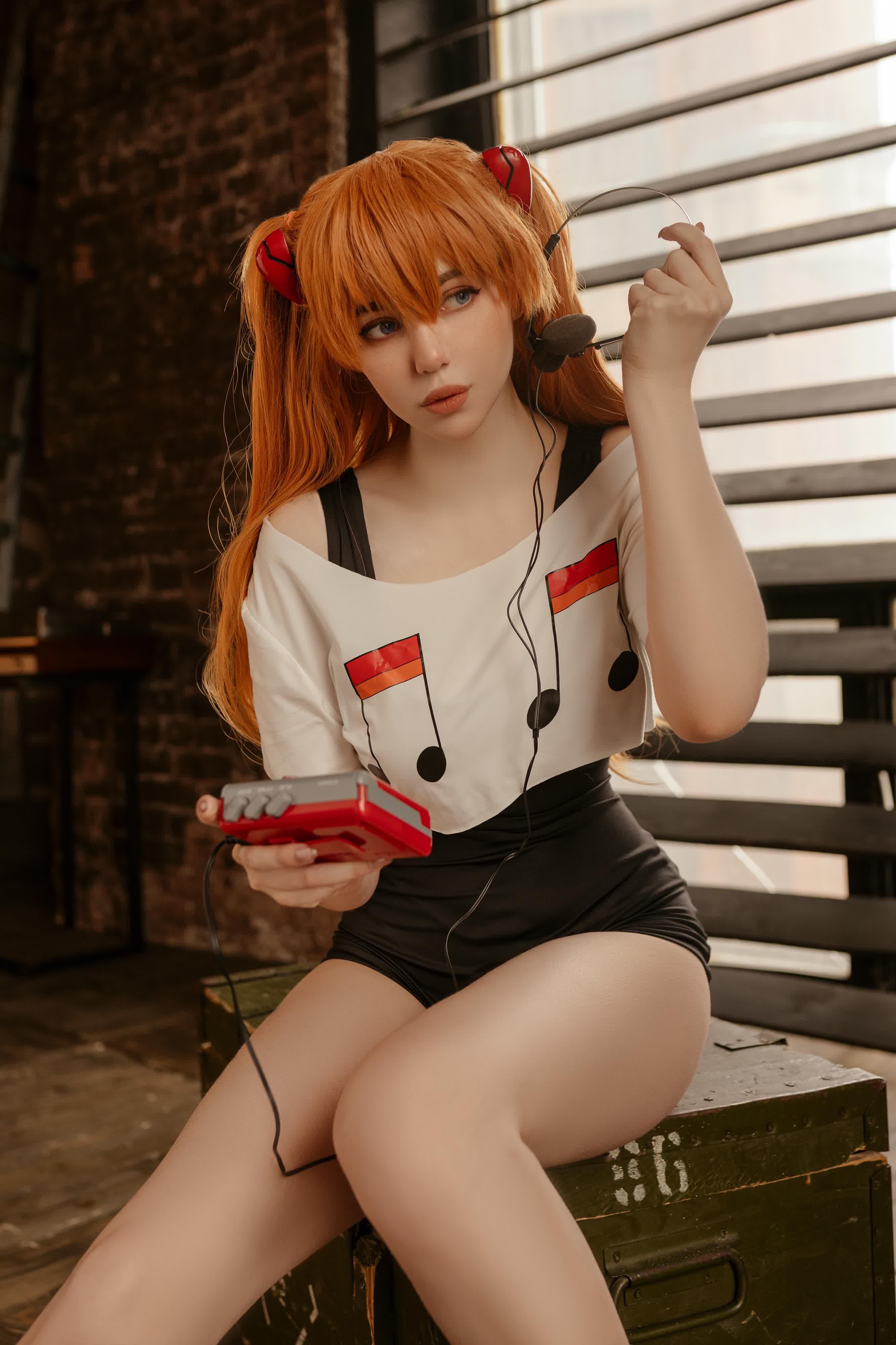 Asuka Langley Casual anime cosplay HD 9