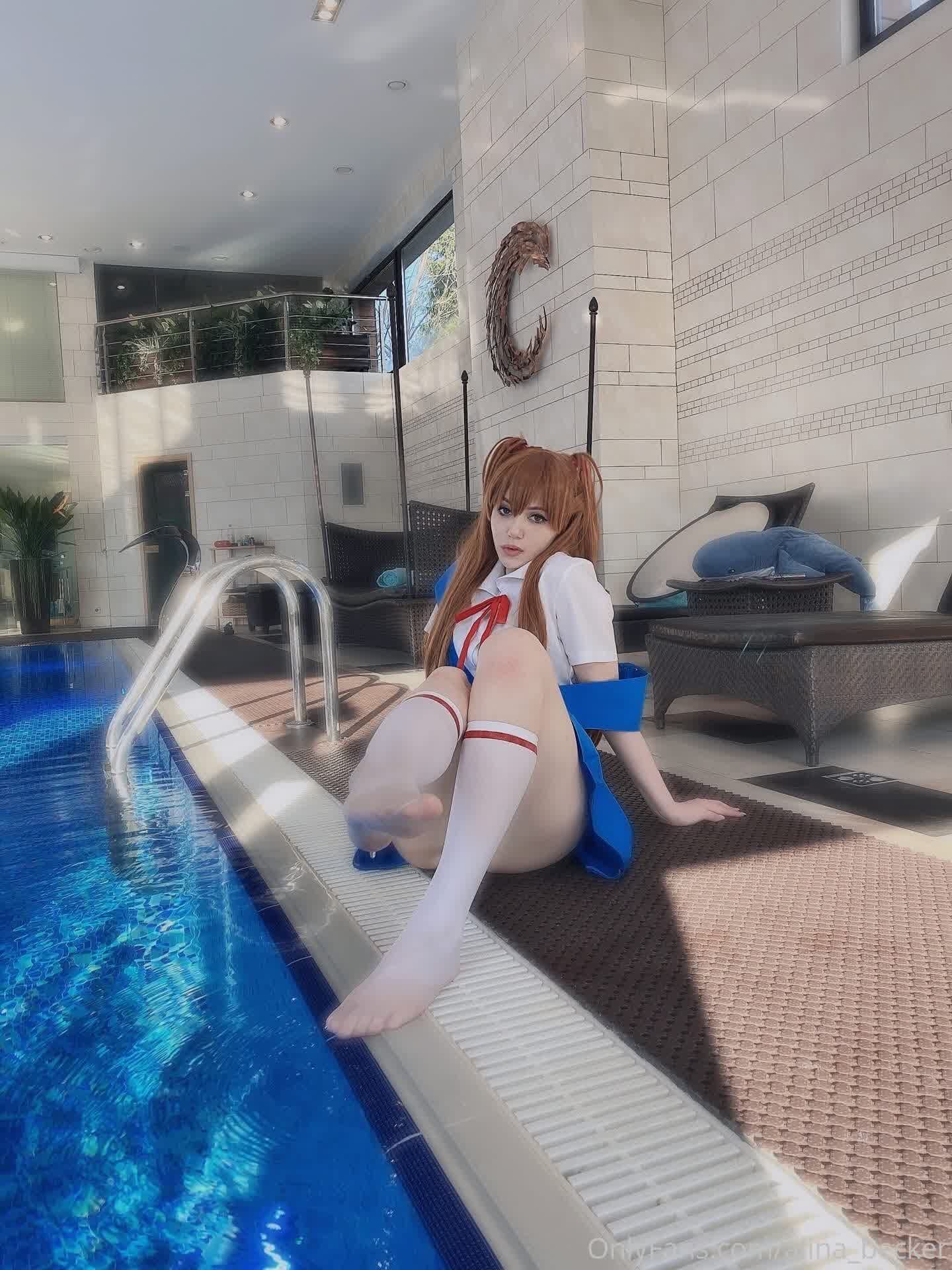 Alina Becker Asuka cosplay gallery 12