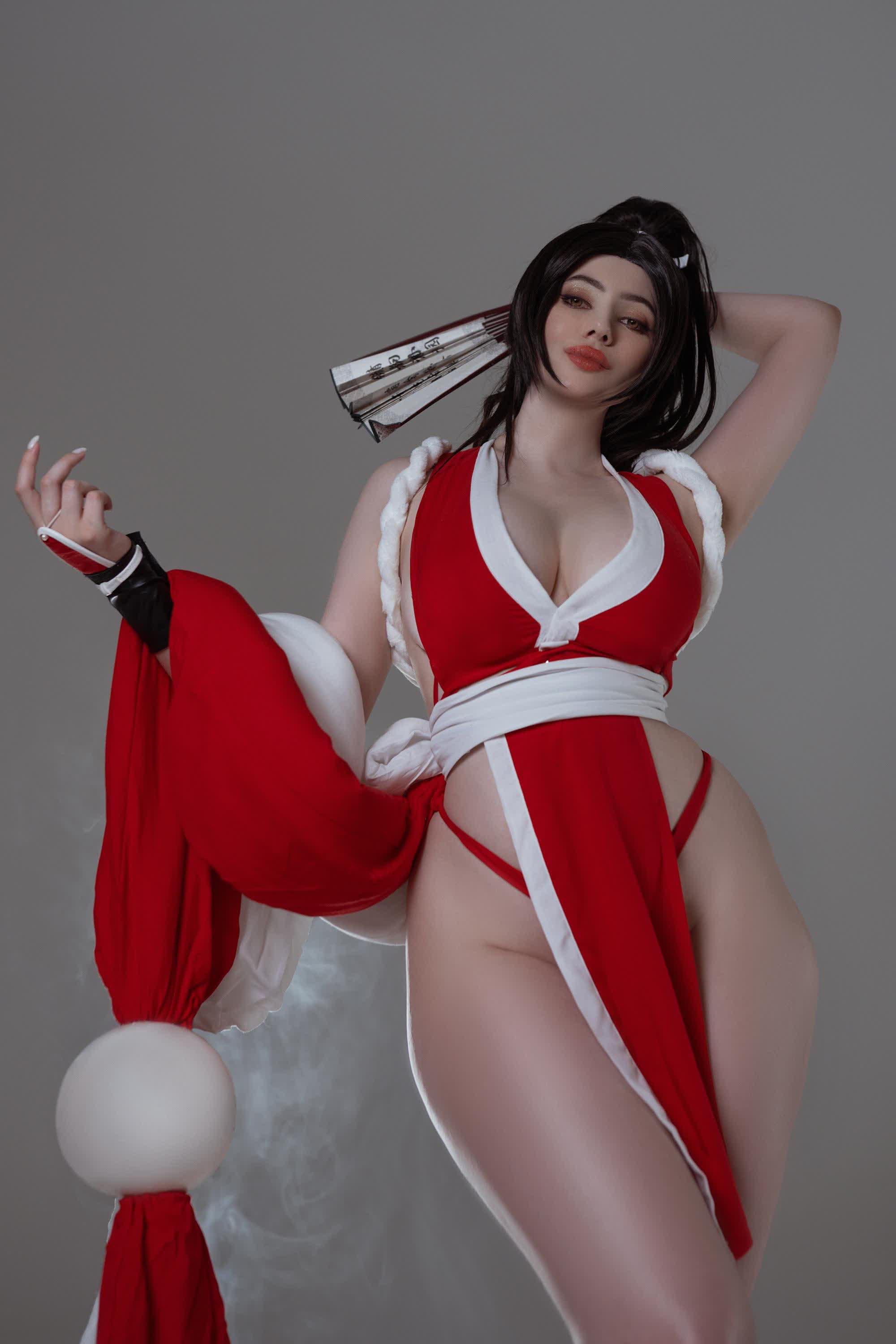 Alina Becker Mai Shiranui cosplay adult cosplay photo 13 HD