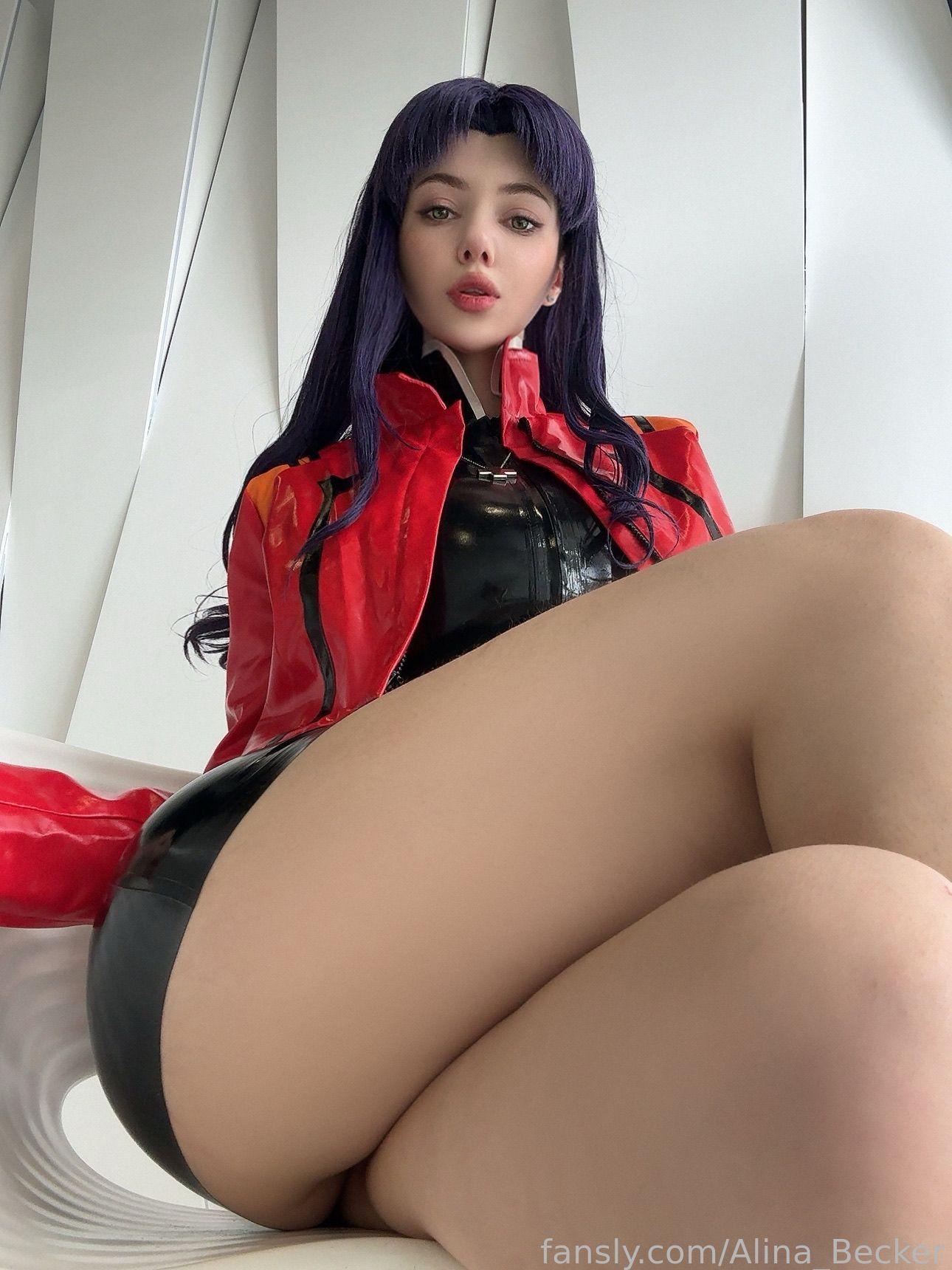 Alina Becker Misato sexy cosplay photo 19