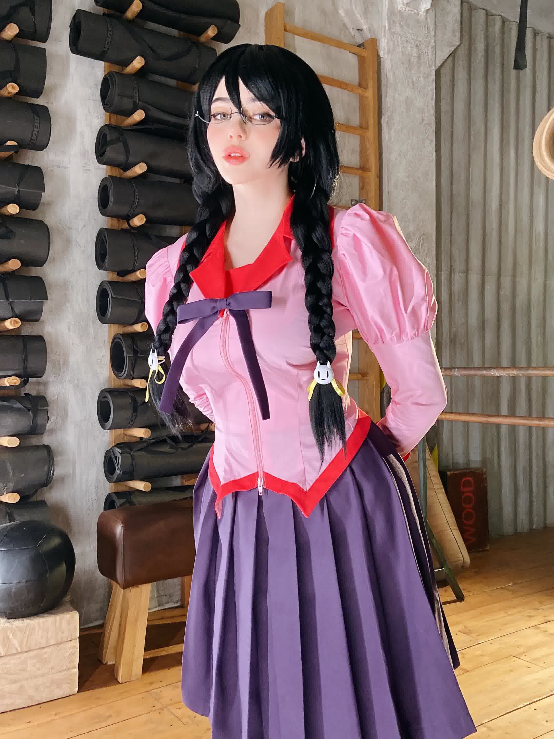 Alina Becker Tsubasa Hanekawa cosplay photo 29 r34 HD cosplay gallery