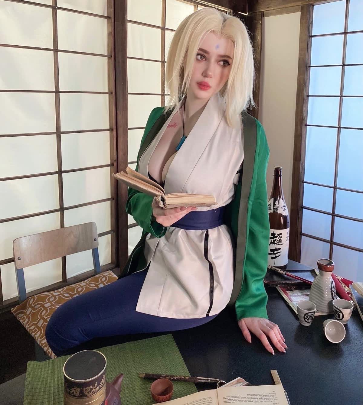 Tsunade hot cosplay HD