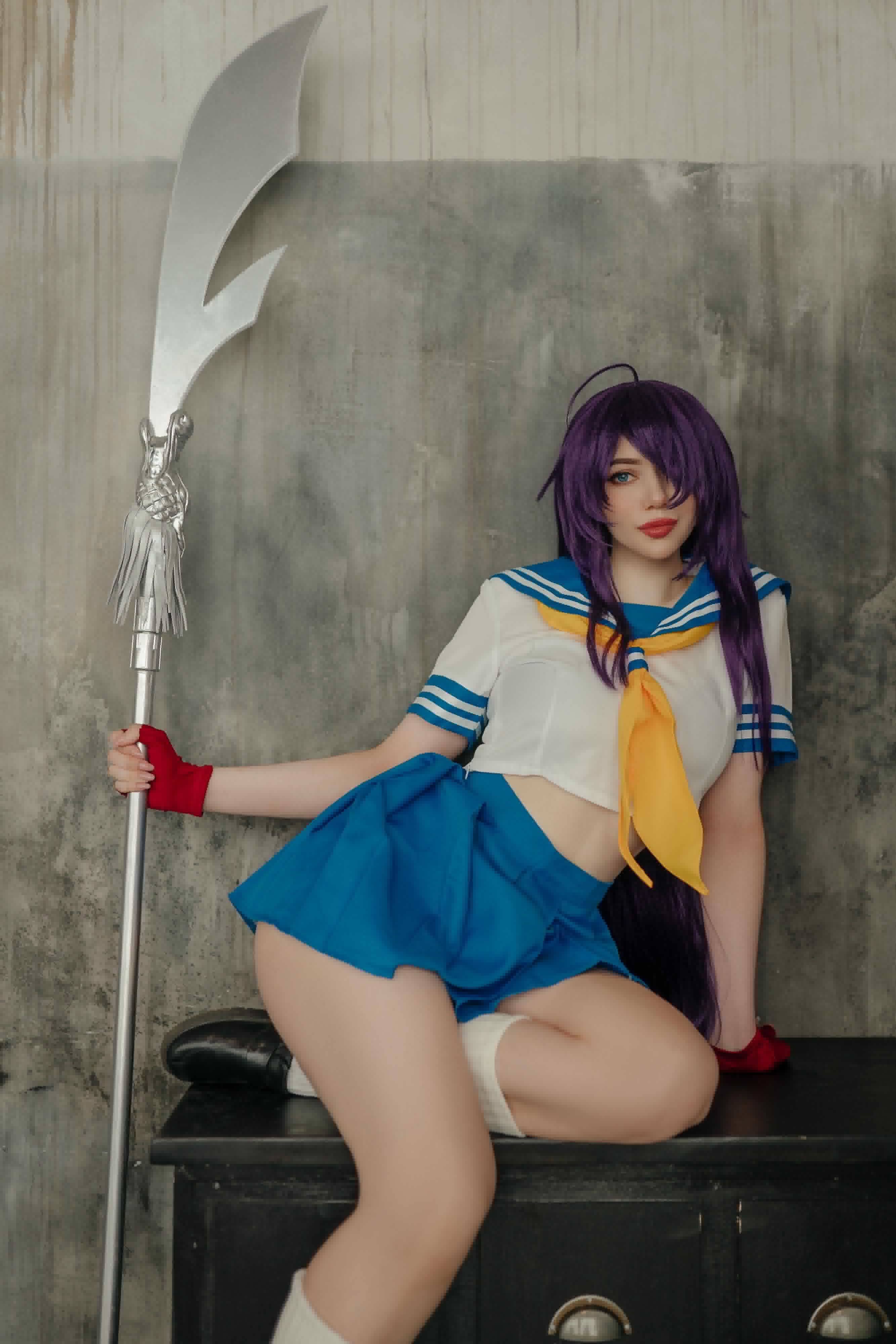 alina becker Unchou Kanu cosplay onlyfans style image 2