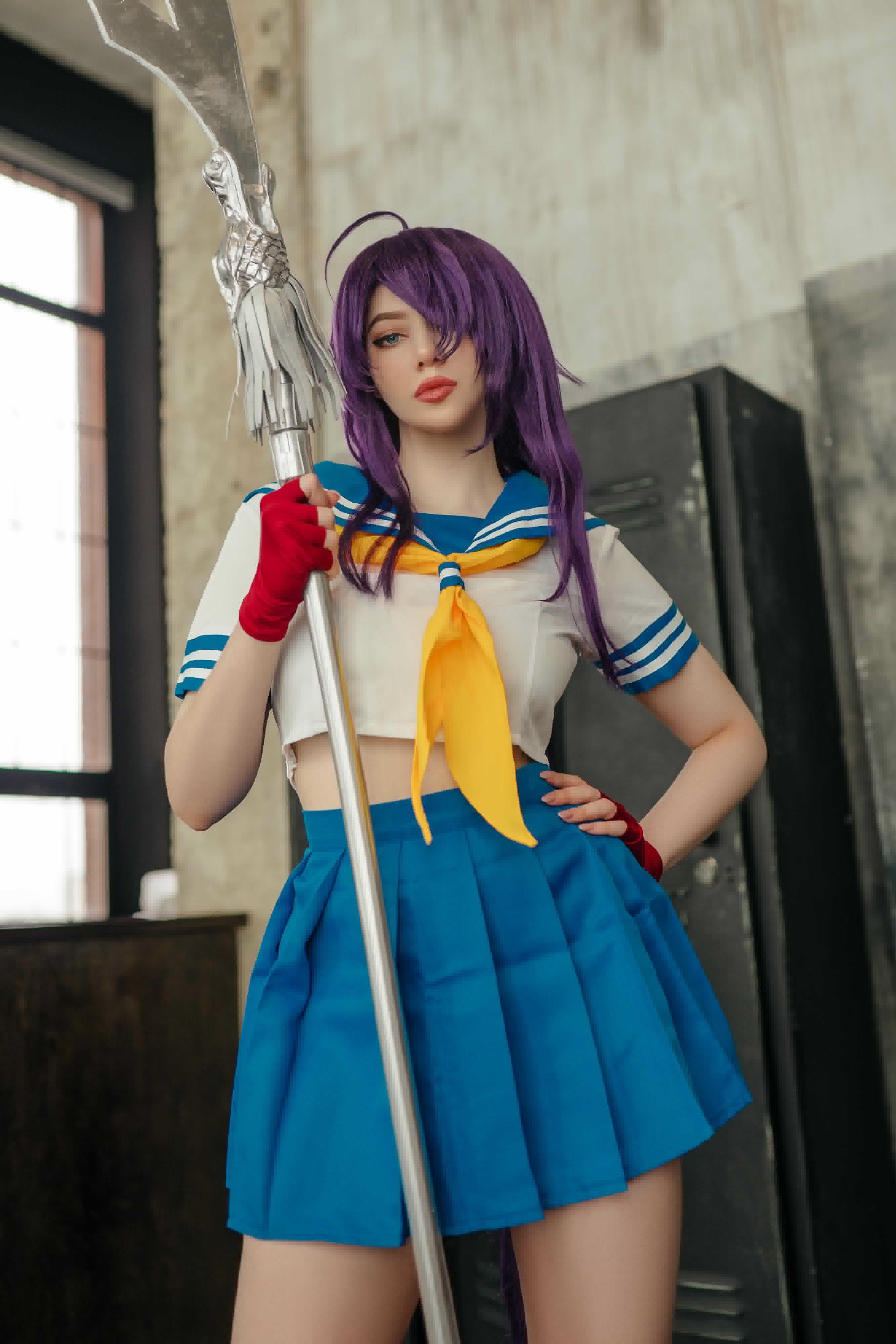 Alina_becker Unchou Kanu costume play cosplay portrait 3