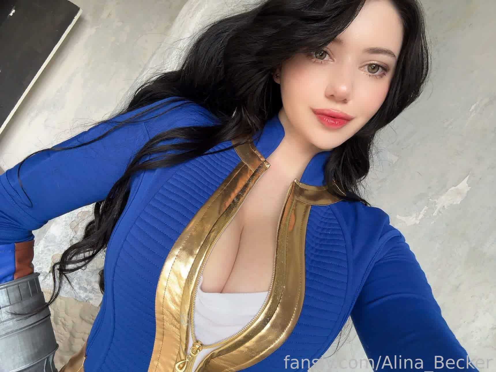 Alina Becker Fallout Vault Dweller cosplay porn photo 24
