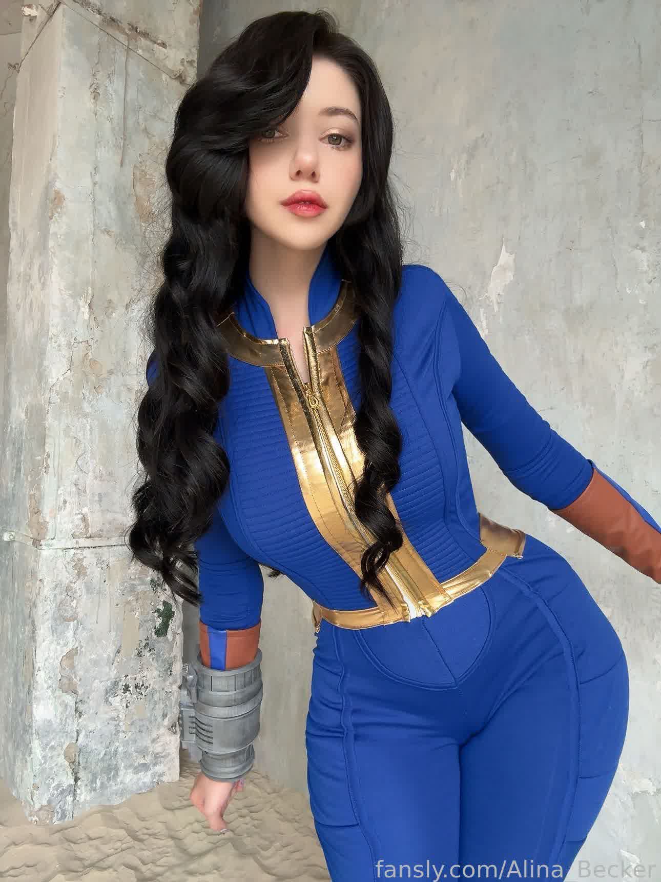 Alina Becker Vault Dweller cosplay porn gallery photo 4